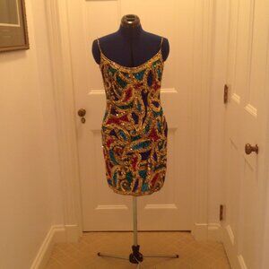 Bright Beaded Dress